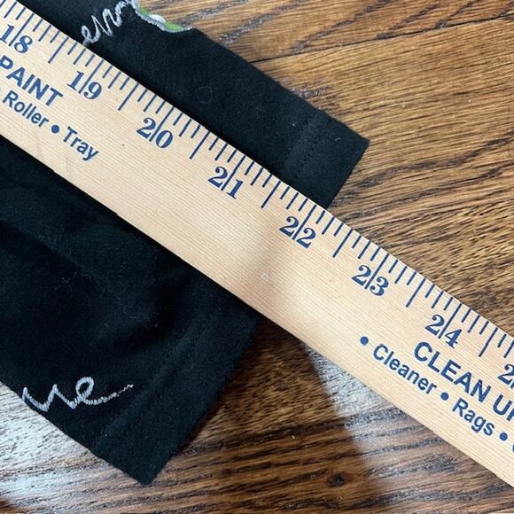 Michael Simon Lite Button Up Sweater Womens S Black Masquerade Mask Art to Wear - Picture 6 of 8